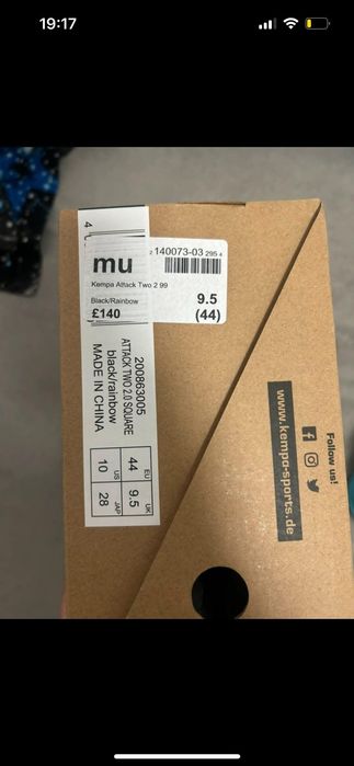 Adidasi de sala | Kempa Attack Two 2.0 Square