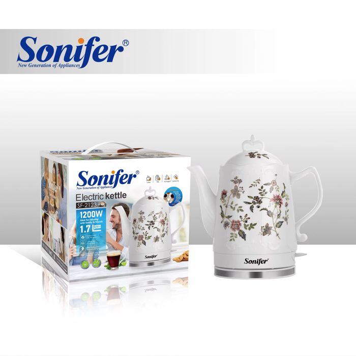 Электрический керамический чайник Sonifer SF-2123