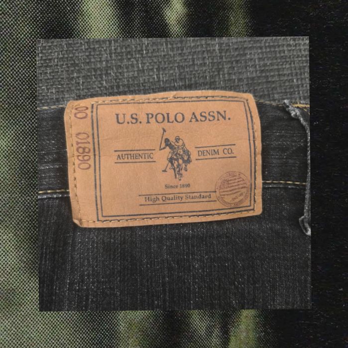 U. S. Polo Assn. Carpenter Jorts Черни Къси Дънкови Панталони