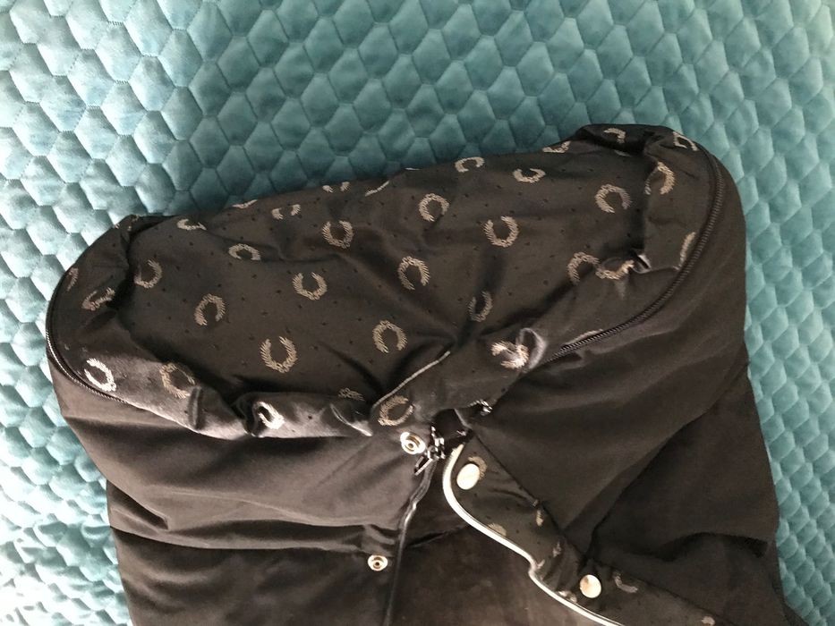 Тёплый зимний конверт на коляску