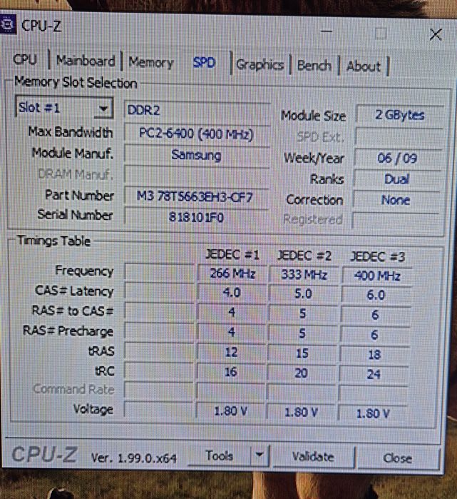 Продавам DDR2 4×2=8GB