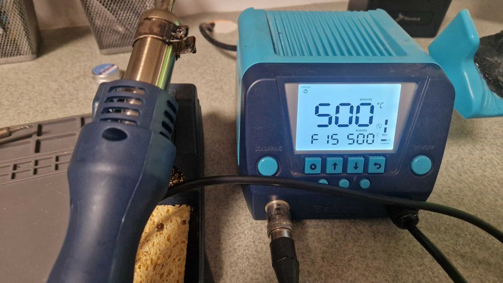 Letcon si suflantă aer cald Bakon Bk881 - 650W + suflantă rezervă