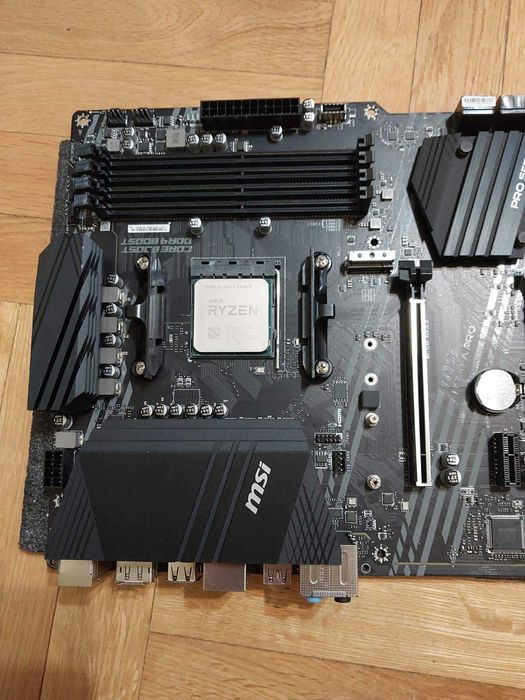 AMD Ryzen 5 5600X + MSI B550-A Pro