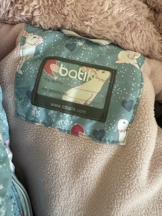 Зимний комбинезон для девочки