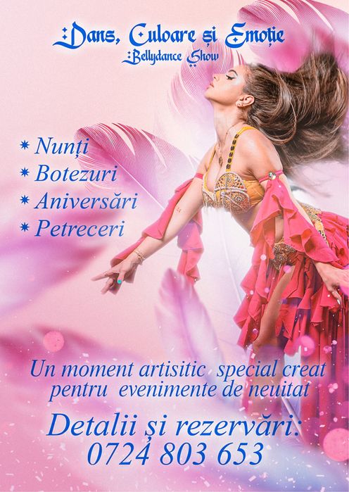 Dansatoare BELLY DANCE - show de dans pentru evenimente de neuitat