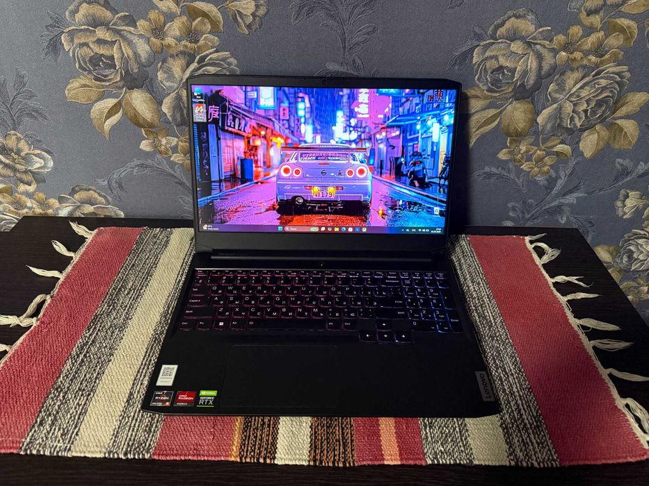RTX 3060 - 6гб. Игровой Леново. Ryzen 5 5600h. 16/512gb