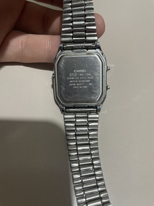 часы винтажные casio aq-230