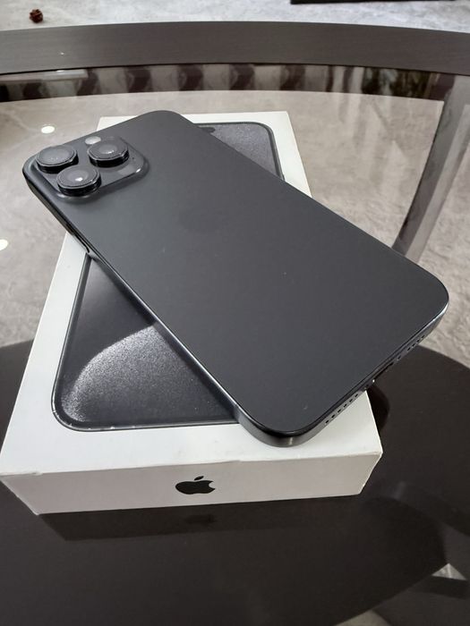 Iphone 15 Pro Max Black Titanium 256Gb