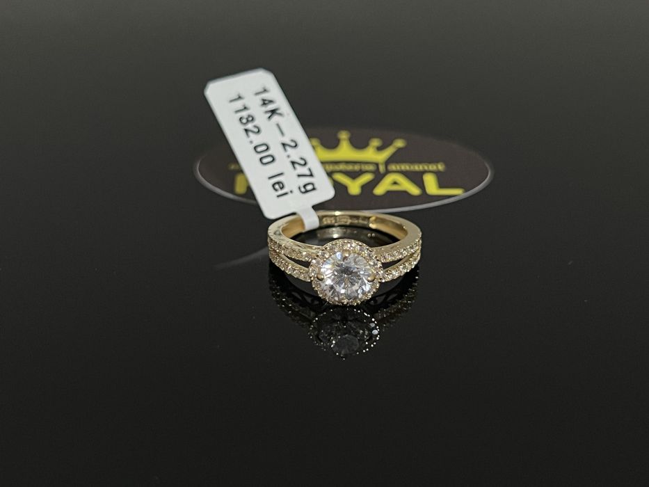 Bijuteria Royal CB : Inel dama aur 14k 2,27 grame