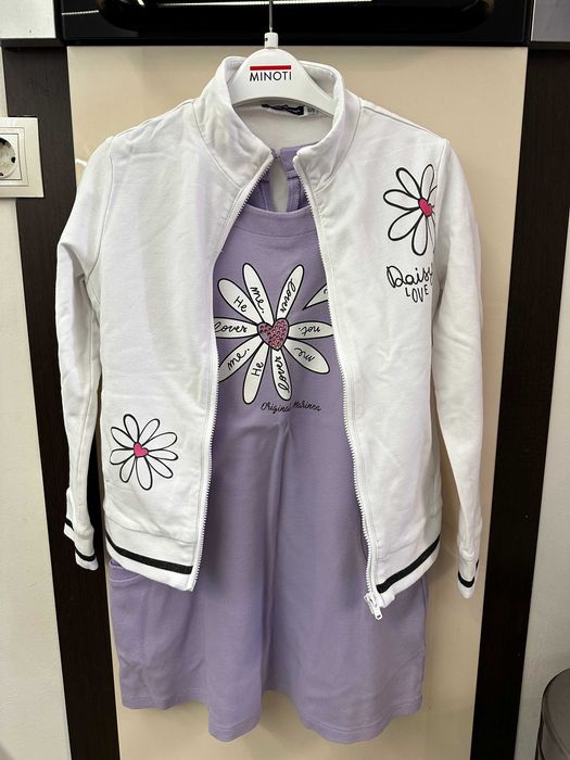 Сет от суитшърт и рокля на Original Marines –128 – 134 за 8-9 г.