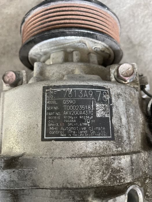 Компресор климатик Mitsubishi Outlander2.4i 2017год.