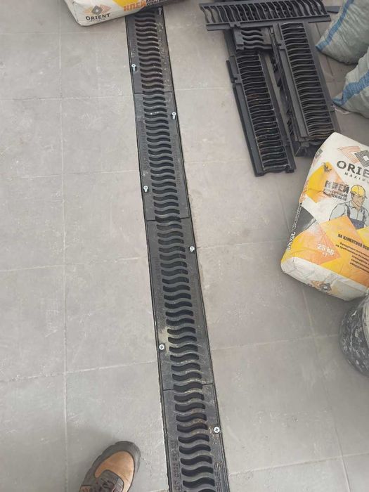 Водосточные лотки крышка (Пластик, металл, чугун)