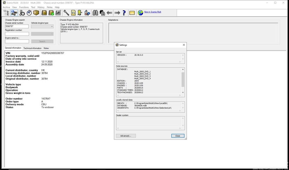 SSD 256Gb Scania SDP-3 v2.67.1 & XCOM v2.54 & Multi v05.2025 & BNS