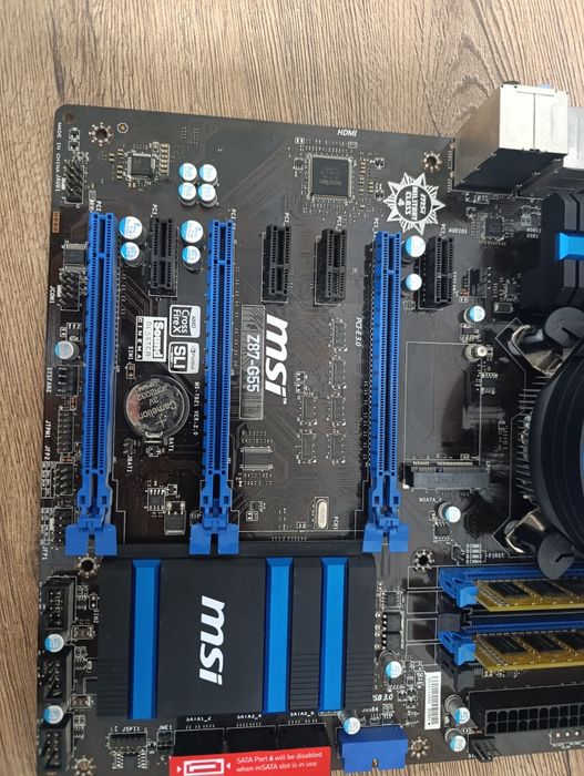 материнская плата MSI Z87-G55.