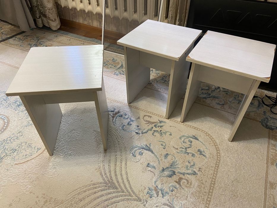Табуретки 2.500 тг за 3 табуретки