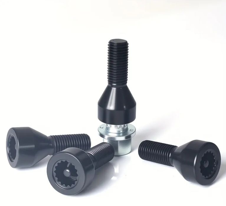 Комплект Секретни Болтове за Джанти M12 x 1.5 (5 части) за BMW Серии 1, 3, 5, 6