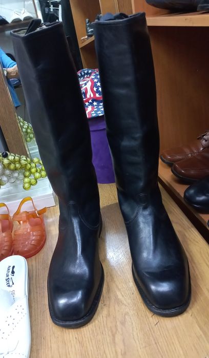 Сапоги хромовые супер кожа