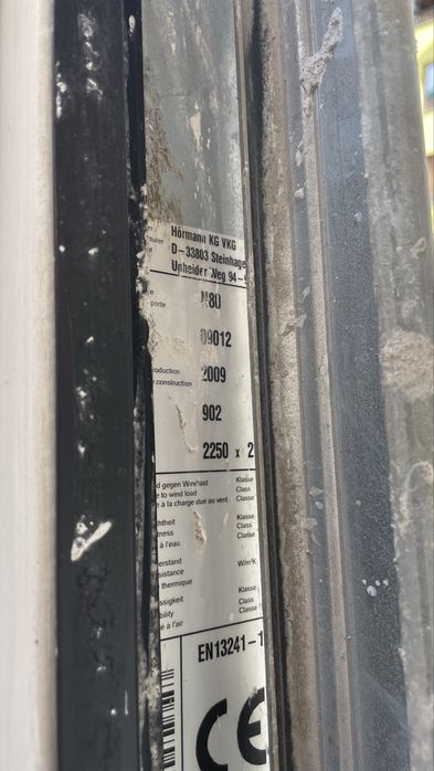 Гаражна врата Horman тип летящо крило