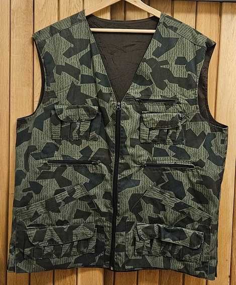 Ловно елече зелено маскировъчно размер 60 ловен елек с патрондаш НОВО