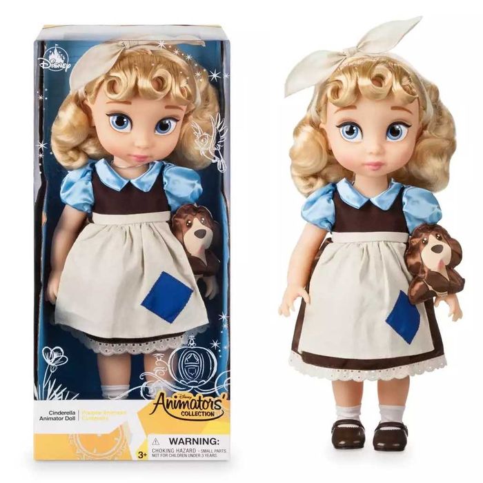 Оригинална кукла Пепеляшка от Disney Store - Animators' Collection