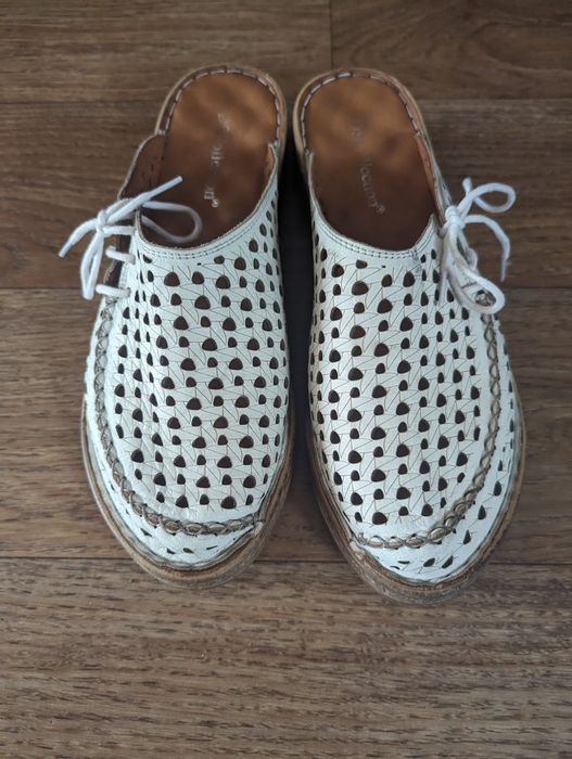 Шлепки  натуральная кожа