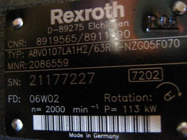 Pompa Rexroth R pentru utilaj O&K - piese de schimb O&K
