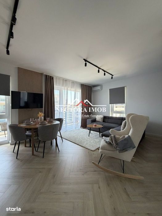 NECTORA IMOB-Apartament 3 camere,2 bai,2 balcoane,Parcare,Prima Arena
