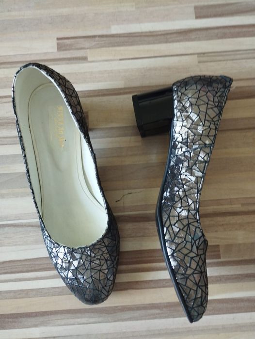 Pantofi damă din piele naturală, măsura 37,5!!