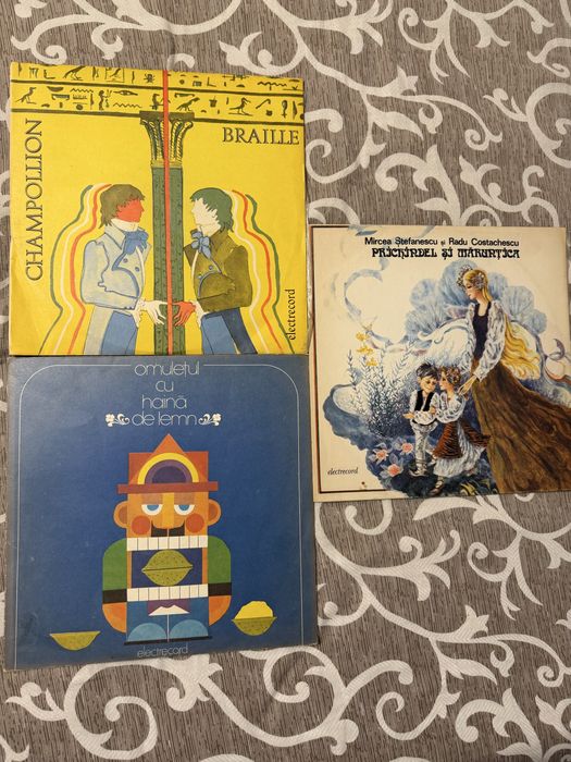 Discuri vinil povești basme piese teatru versuri Ploiesti • OLX.ro