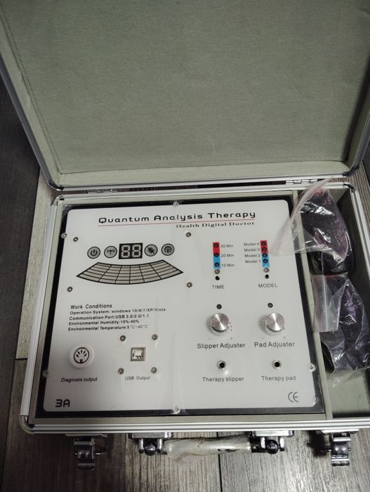 Aparat rezonanță magnetică.Quantum Analyais  Therapy