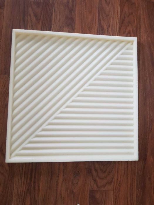 Формы 3 д панель, волна кирпич