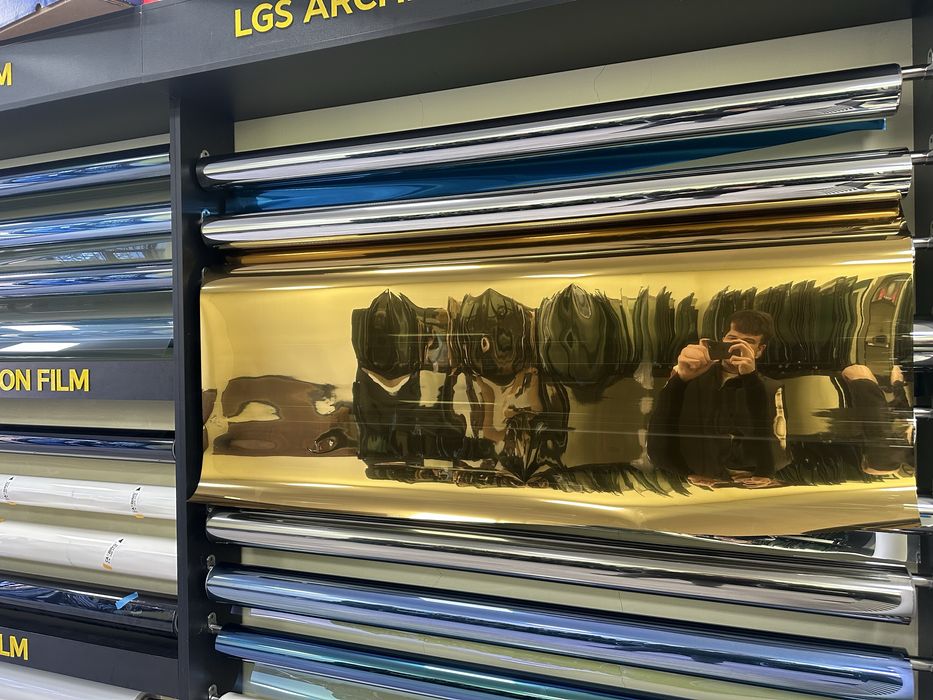 10 разных зеркалный плёнки