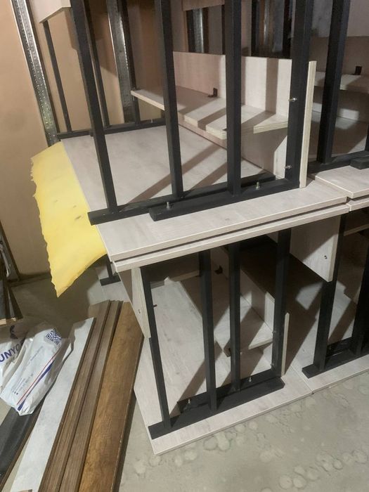 METALL asosli parta va stullar