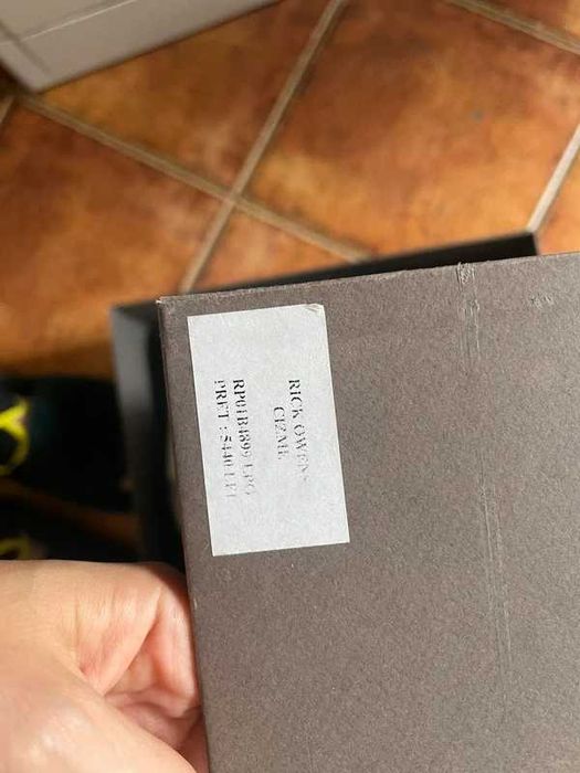 Rick Owens cargobasket