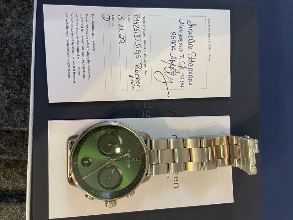 Новые часы ‘’nordgreen’’