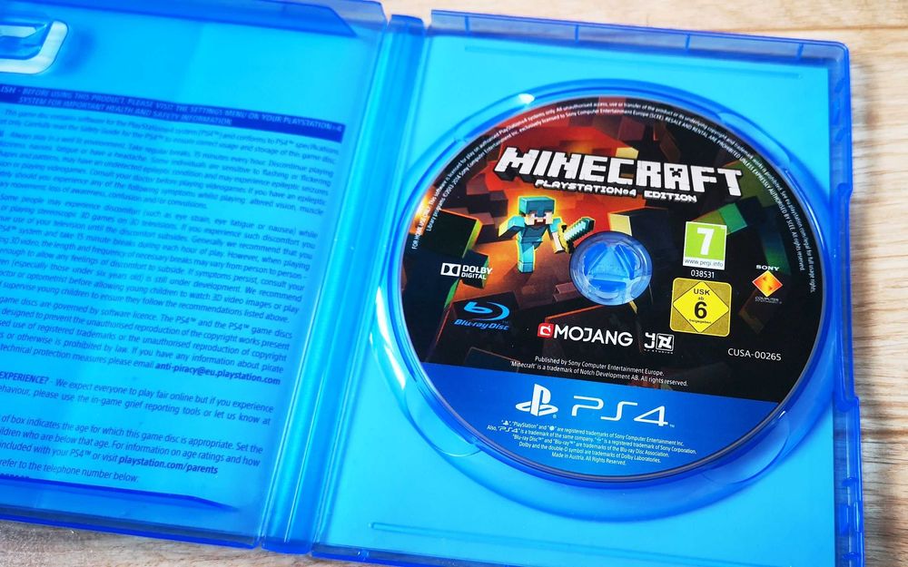 PS4 Minecraft PlayStation 4 Edition