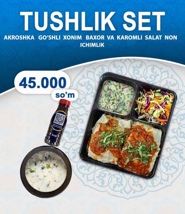 Mazali Kompleks tushlik