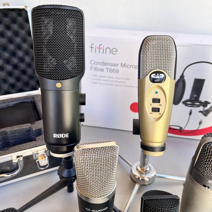 Usb студийные микрофоны