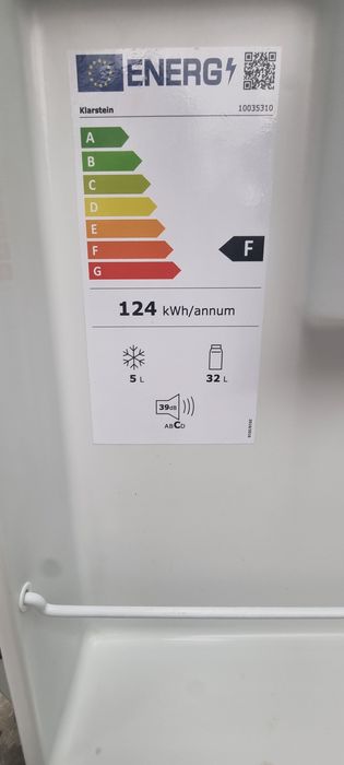 Мини хладилник с фризер Klarstein 37L