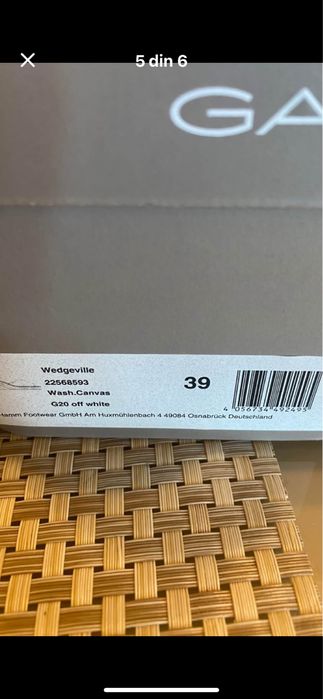 Sandale Gant noi marimea 39