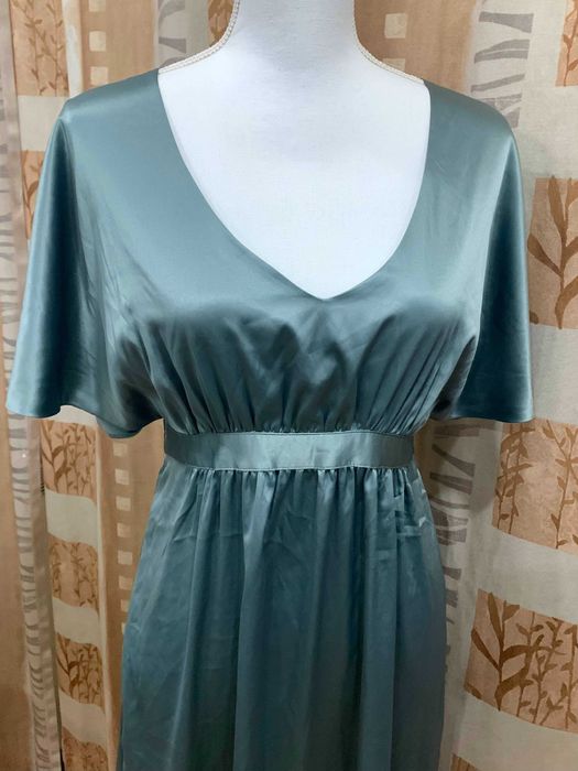 Doua rochite pentru ocazii H&M argintiu/turcoaz