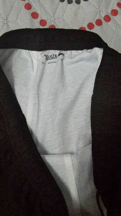 Lacoste Анцуг Черен Regular Fit