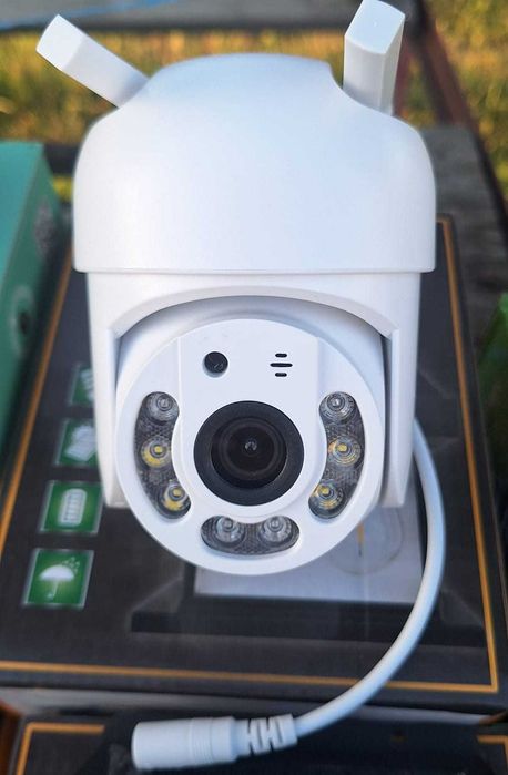 Cameră supraveghere WiFi IP 5MP IP66, PIR, infraroșu, iCSee