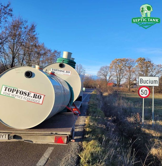 Fosa Septica 3000L - Direct de la Producator, Pret Fabrica cu GARANTIE