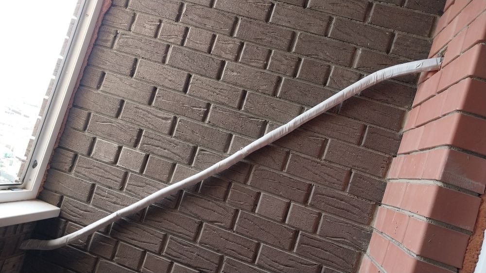 Установка кондиционера