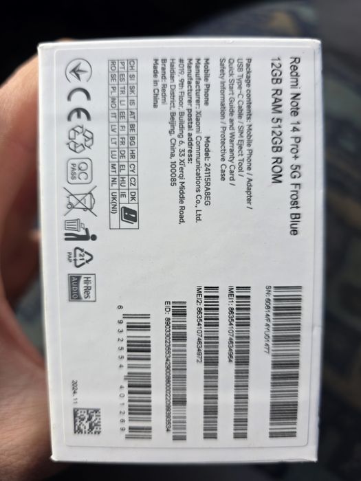 Redmi note 14 pro plus