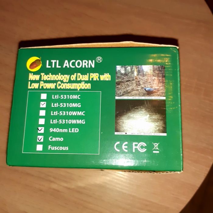 Ловна камера Ltl Acorn-5310MG с настроена SD карта ,акумулатор с к-л.