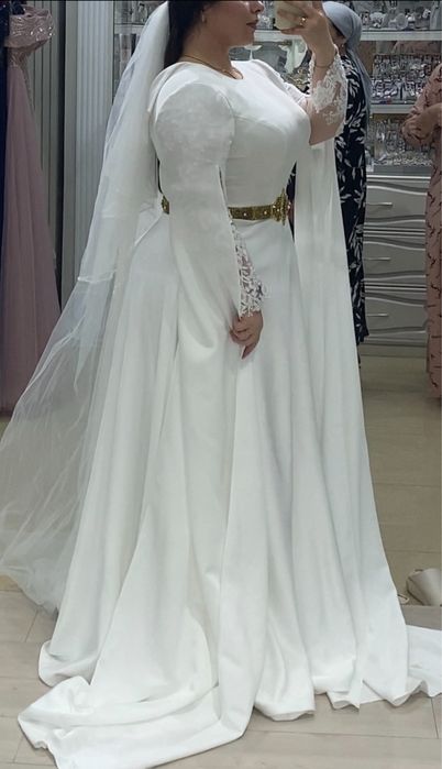 Свадебное платье plus size