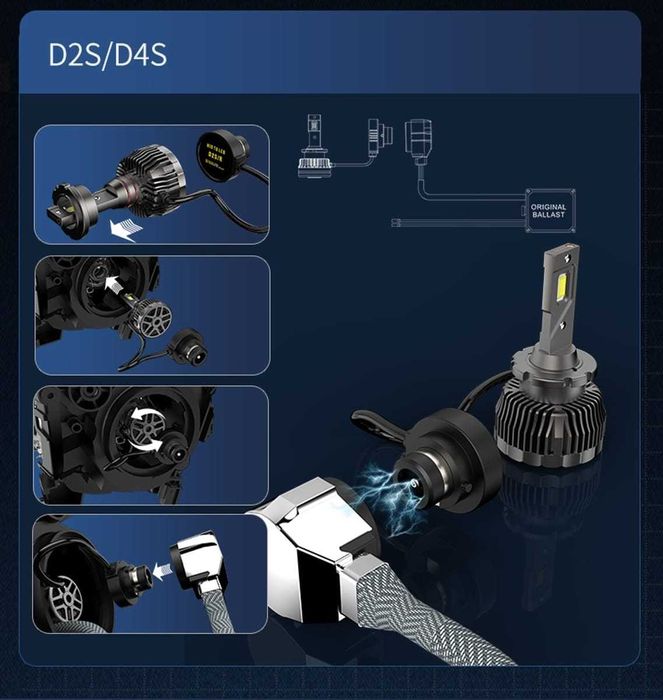 LED за Xenon система D-Series D1S D2S D3S D4S D5S D8S - DS 35