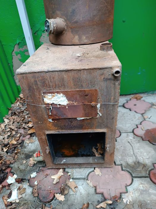 Печь., титан  из металла